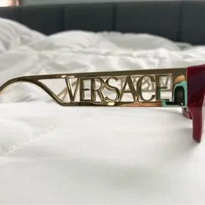 Versace | Accessories | Versace Red Sunglasses New Never  display picture 3